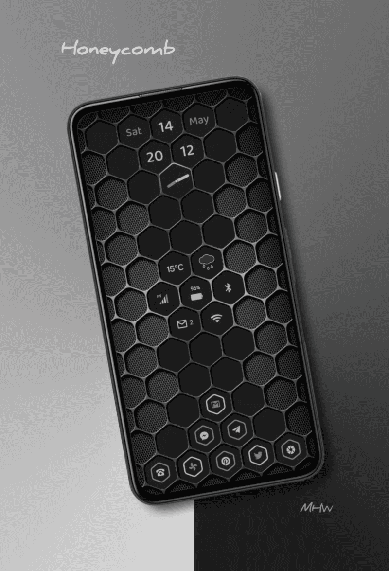 Android homescreen Honeycomb